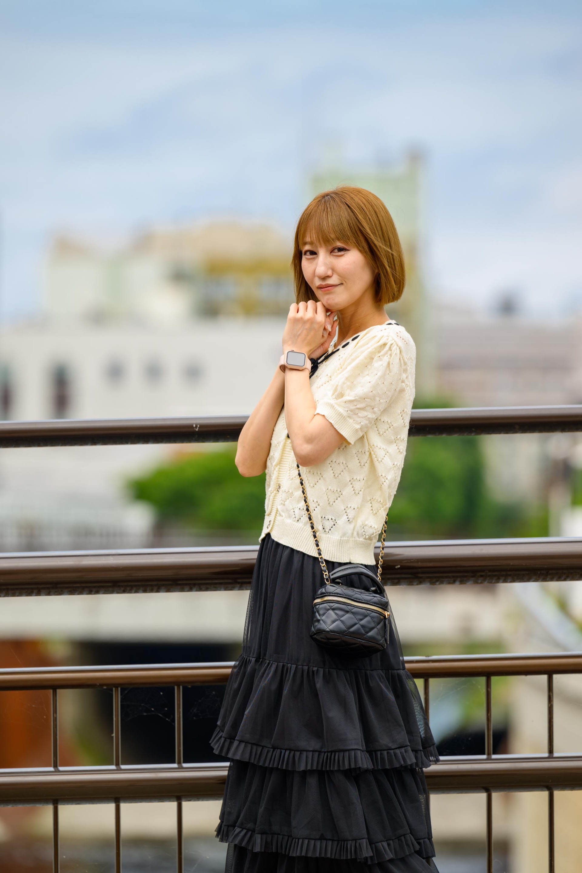 屋外ポートレート